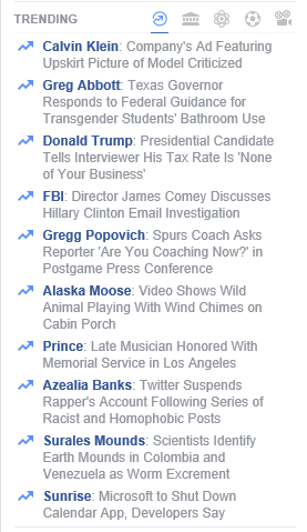 Trending Topics