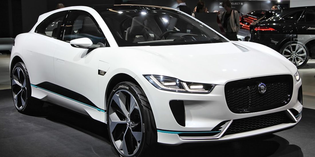 Jaguar I-Pace electric vehicle Tesla X SUV