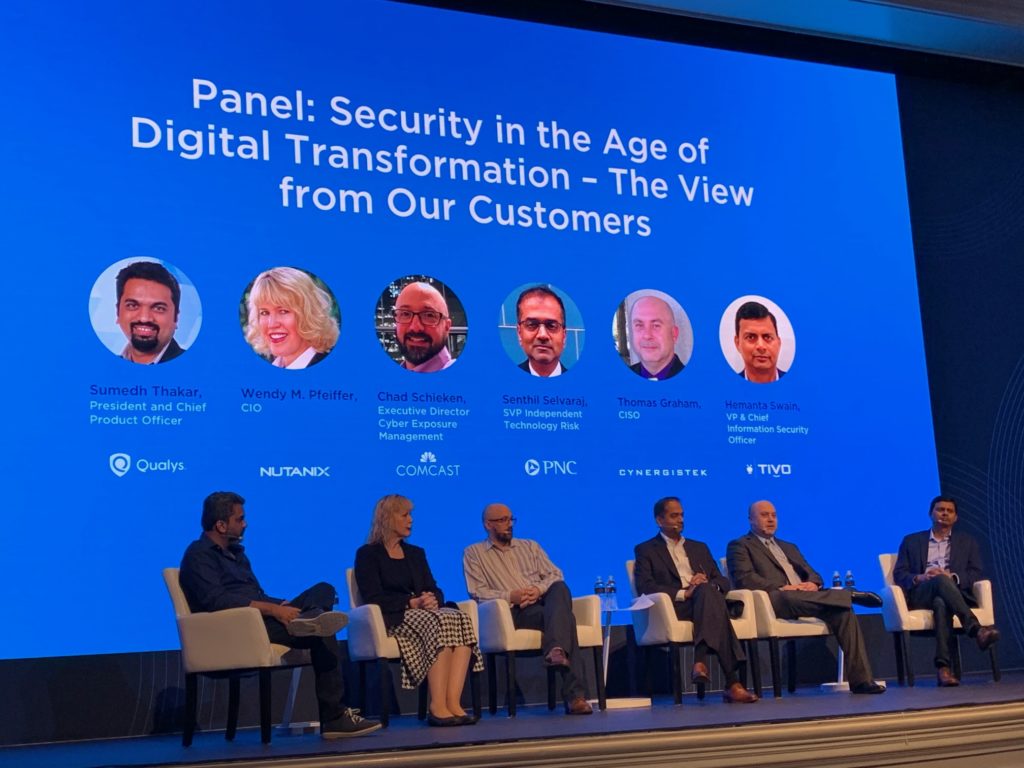 Qualys Security Conference QSC 19 digital transformation